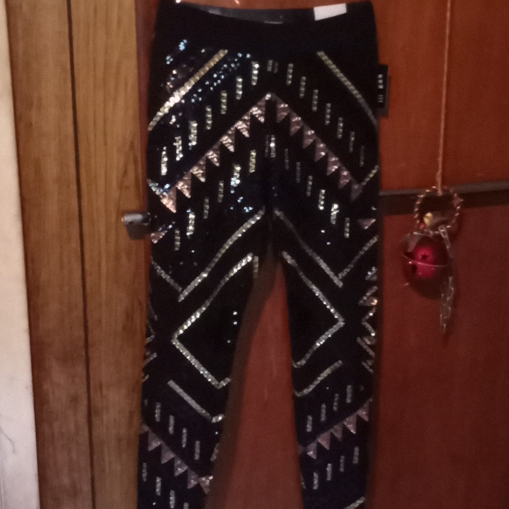 Express  high waist sequins leggins